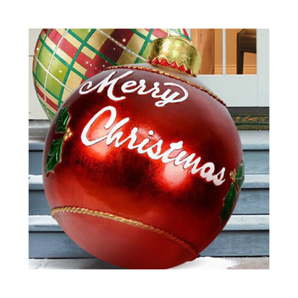 (C) Inflatable Christmas Ball PVC Xmas Tree Baubles Party Wedding Decoration