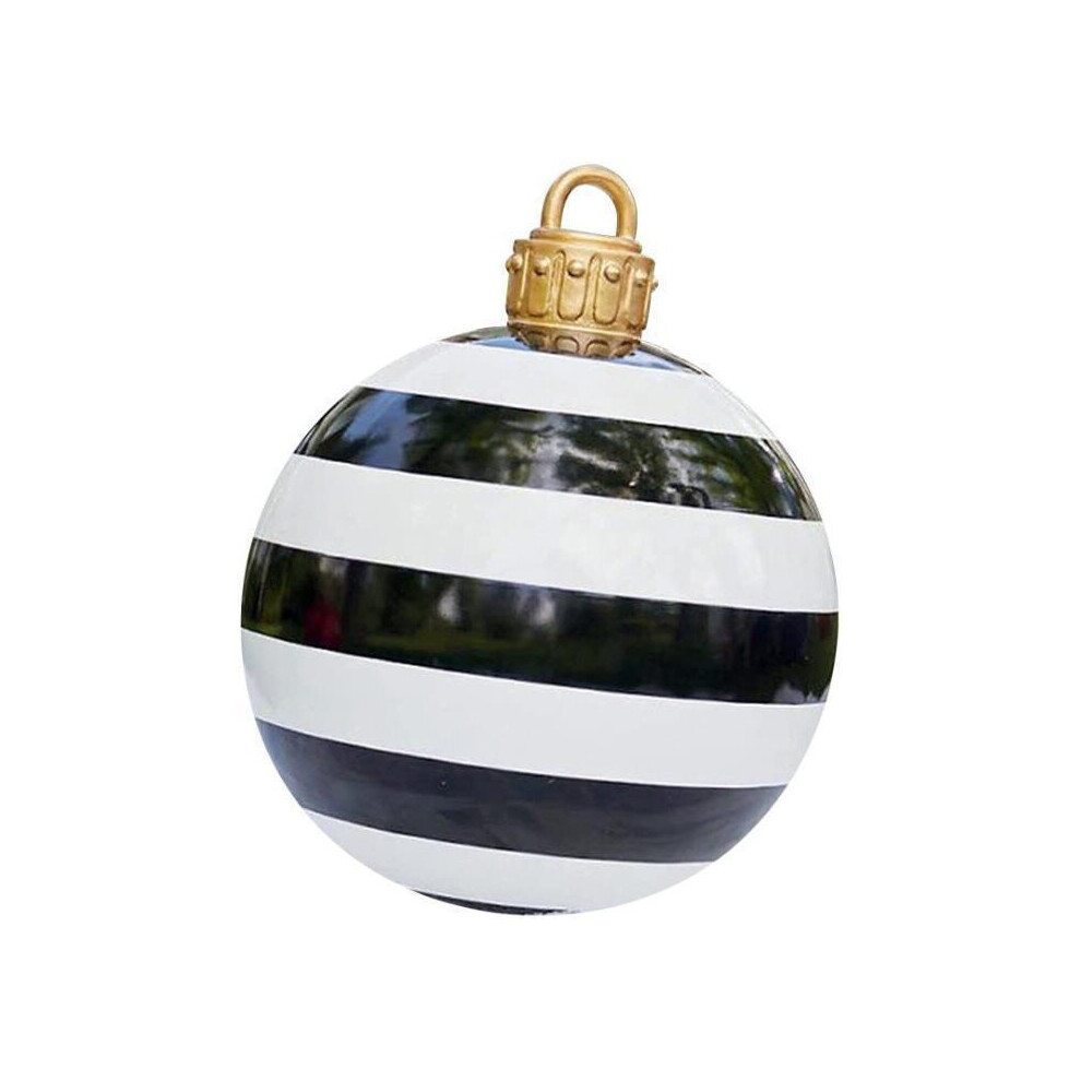 Srj Star (H) Inflatable Christmas Ball Pvc Xmas Tree Baubles Party Wedding Decoration