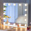 Living And Home Hollywood Dimmable 16 LED Bulbs Vanity Makeup Mirror 1