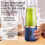 Electric Juice Maker Portable Blender Smoothie Juicer Fruit Machine 9