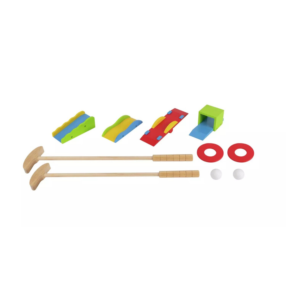 Chad Valley Wooden Golf Set Your Own Courses Playing With Your Friends