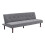 Living And Home (Grey) Contemporary Convertible Sofa Bed 4