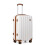 (Cream) 3Pcs 19+24+28 Inch ABS Hard Shell Suitcase Set With Spinner 4 Wheels 4