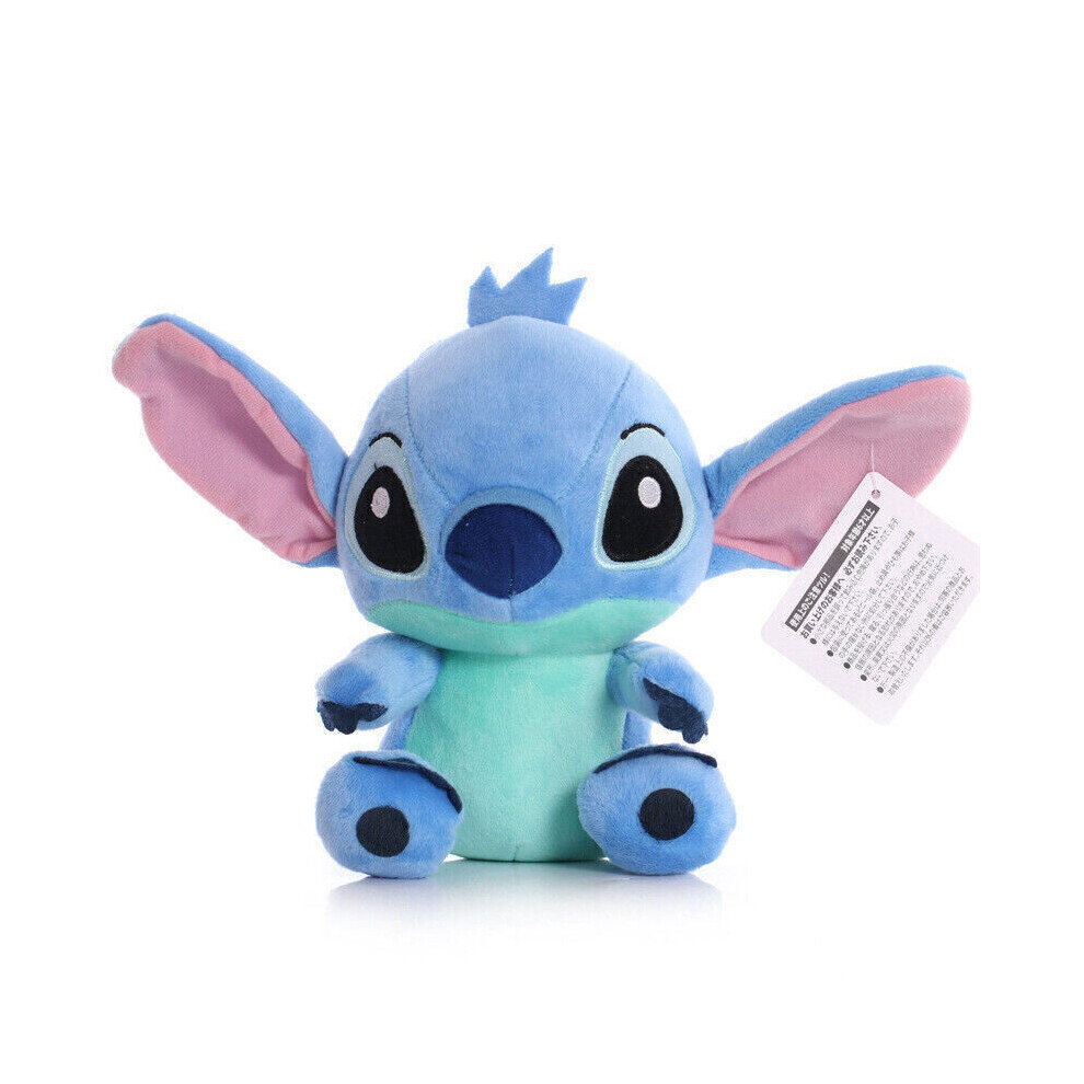 (  Blue) Lilo and Stitch Plush Toy Soft Kids Birthday Gift 20cm