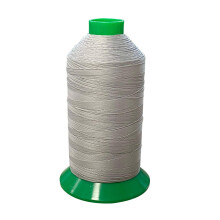 Serabond Bonded Polyester Thread 92 UV-beständiges, robustes Nähgarn, 8 oz Spule – kann auf Heimnähmaschinen verwendet werden (Perlgrau)
