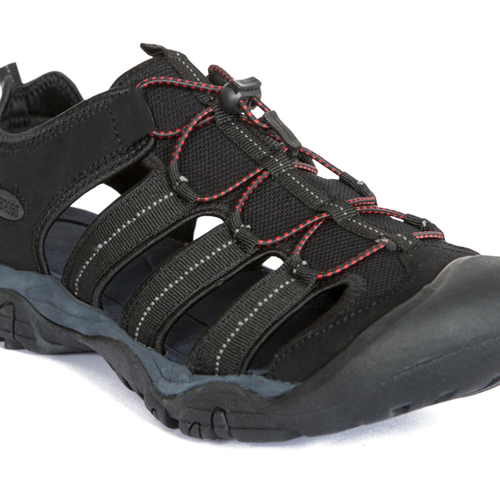 Trespass (11, Black) Mens Walking Sandals Closed Toe Torrance B