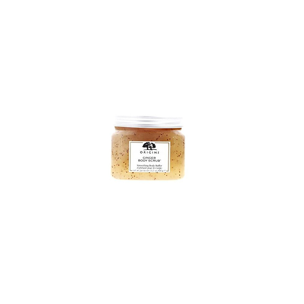 Origins Ginger Body Scrub Smoothing Body Buffer, 21.2 Oz