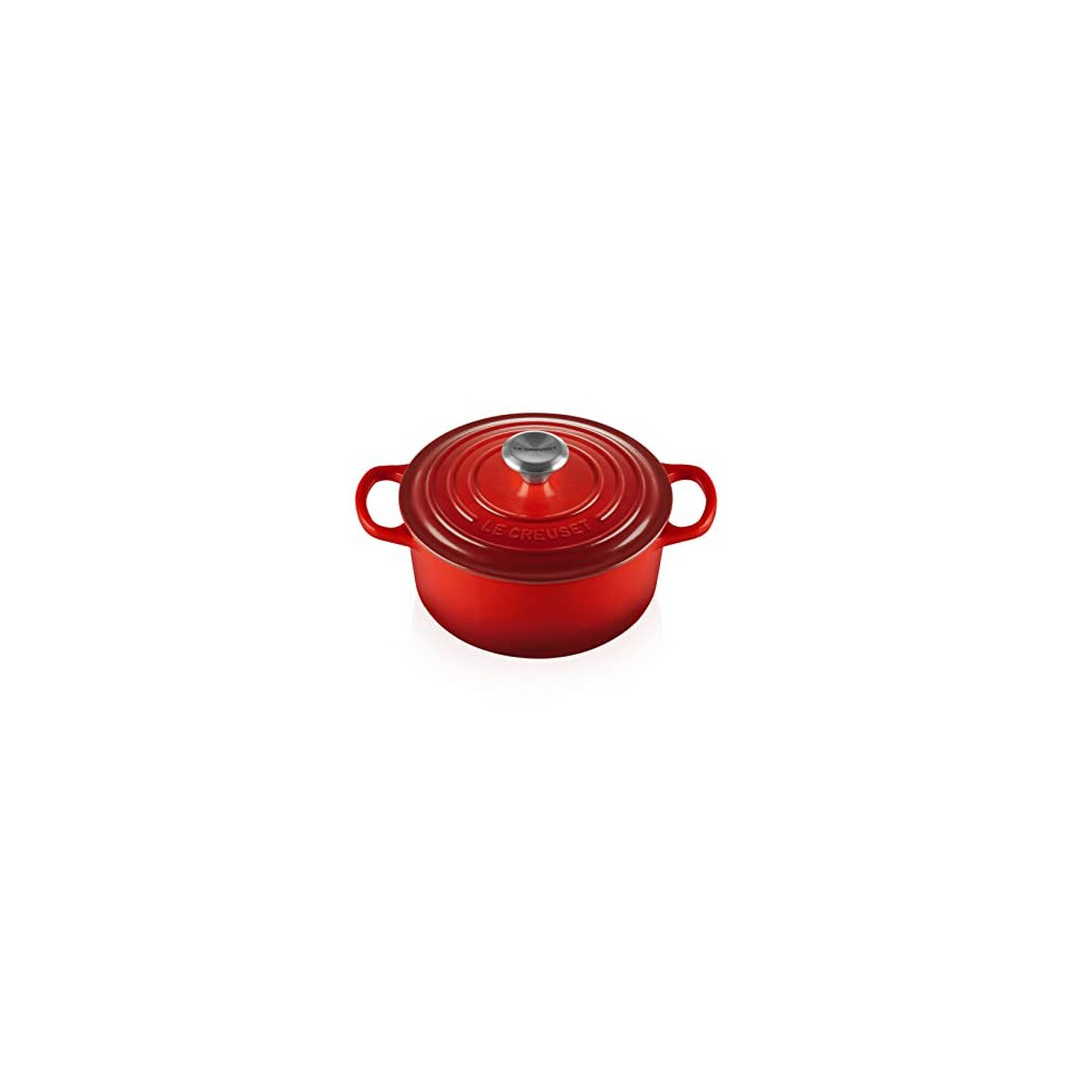 Le Creuset Cast Iron Pot, 20cm, Cerise