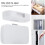 Bluetooth Smart Cabinet Lock - Invisible Keyless Lock APP Remote Unlock for File/Wardrobe/Shoe Cabinet/Box Security 3