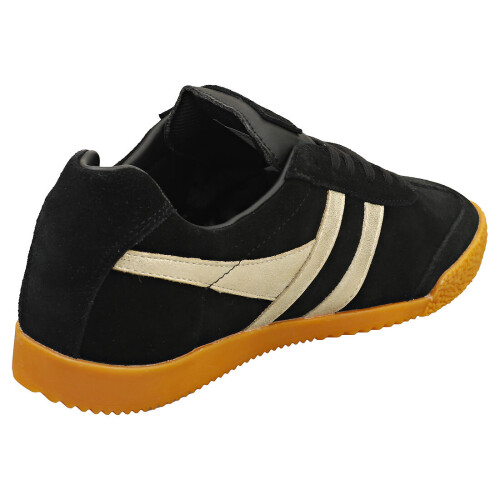 Gola (39) Gola HARRIER MIRROR Damen Klassische Sneaker in Schwarz Gold 1