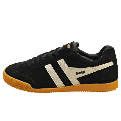 Gola (39) Gola HARRIER MIRROR Damen Klassische Sneaker in Schwarz Gold 2
