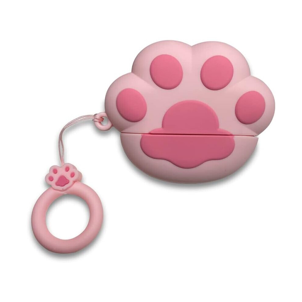 Airpods Case For Pro Cute Cat Paws, Earphone Charging Protective Cover Anti-Scratch Shockproof For Airpod Pro, Pink 7770197701792