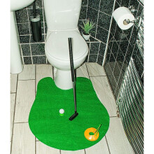 Toilet Golf Game Potty Putter Bathroom Game