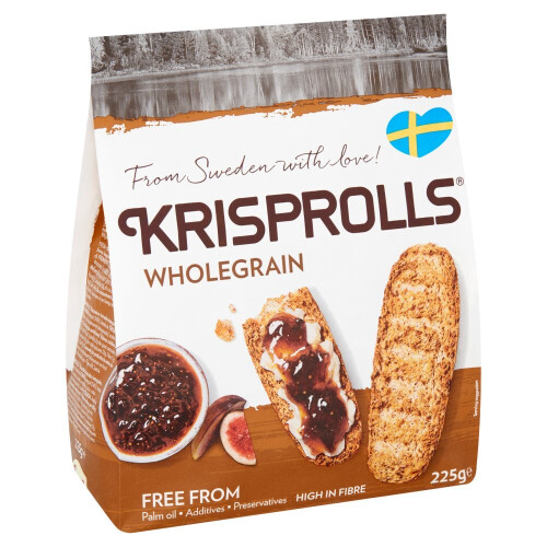 Krisprolls Wholegrain 225g ( Pack of 5 ) 1