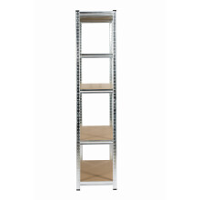 5 Bays|180x120x40cm |Galvanised |Boltless Garage Shelving Unit |1000kg