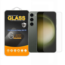 Gadget Boxx Samsung Galaxy S23 FE 5G Tempered Glass Screen Protector, 9H, Oleophobic, Case-Friendly, Easy Install