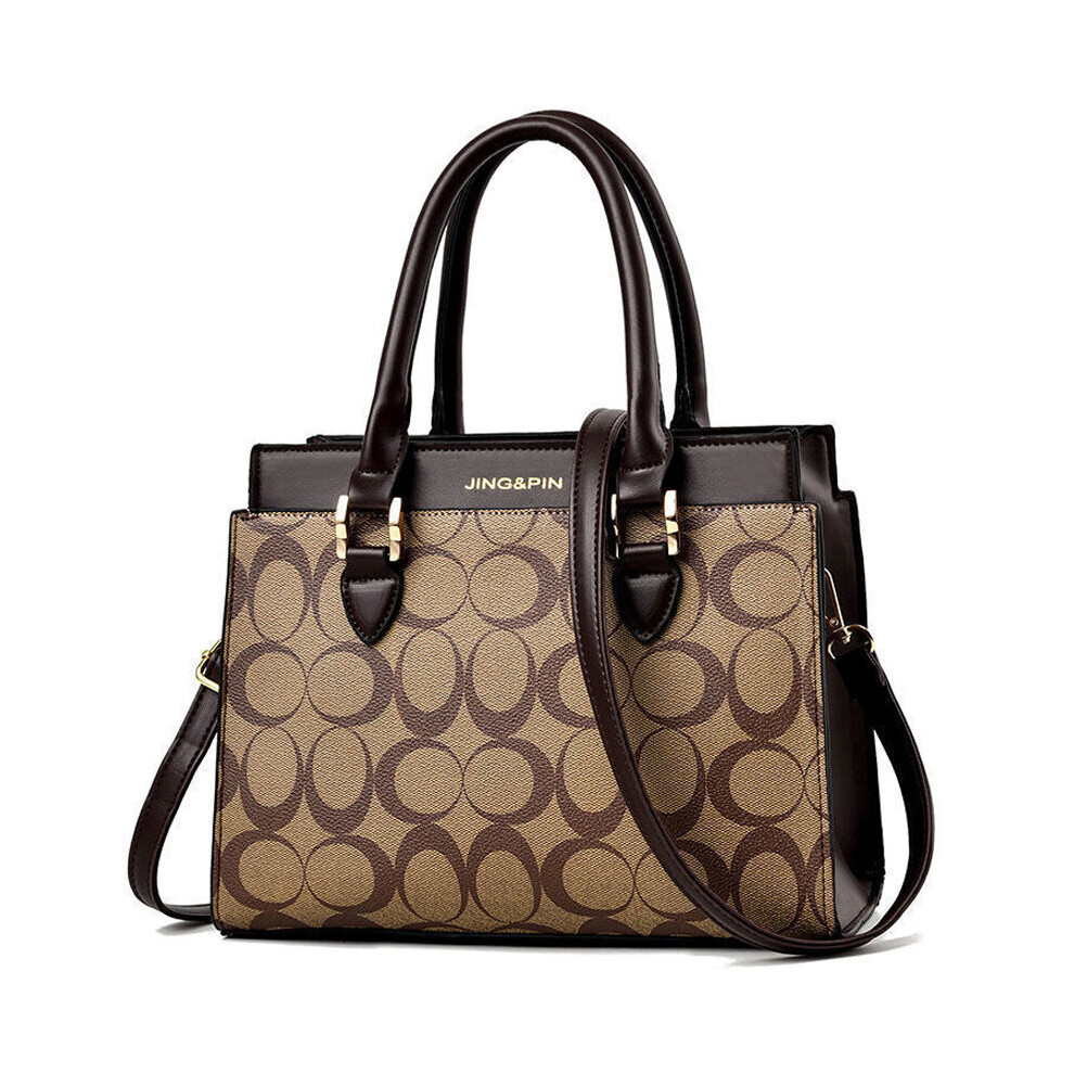 (Brown) Womens Handbags Retro Shoulder Tote Bag