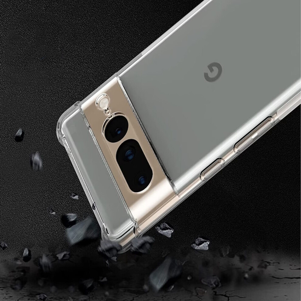 clear--for-google-pixel-8-pro-plain-silicone-gel-phone-case-cover