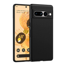 (Black) For Google Pixel 8 Pro Plain Silicone Gel Phone Case Cover