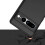(Black) For Google Pixel 8 Pro Plain Silicone Gel Phone Case Cover 3
