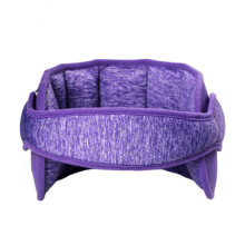 (Purple) Adjustable Baby Child Head Fixed Sleeping Pillow