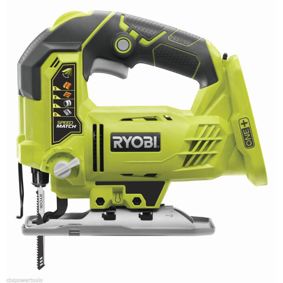 Ryobi R18JS One+ 18V Jigsaw With Flush Cut & 2Ah Battery & Charger