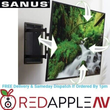 Sanus VIWLF128 Premium Large In-Wall Full-Motion Mount for TVs 42"-85"