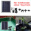 5W 400L/H Solar Panel Powered Water Pump 7