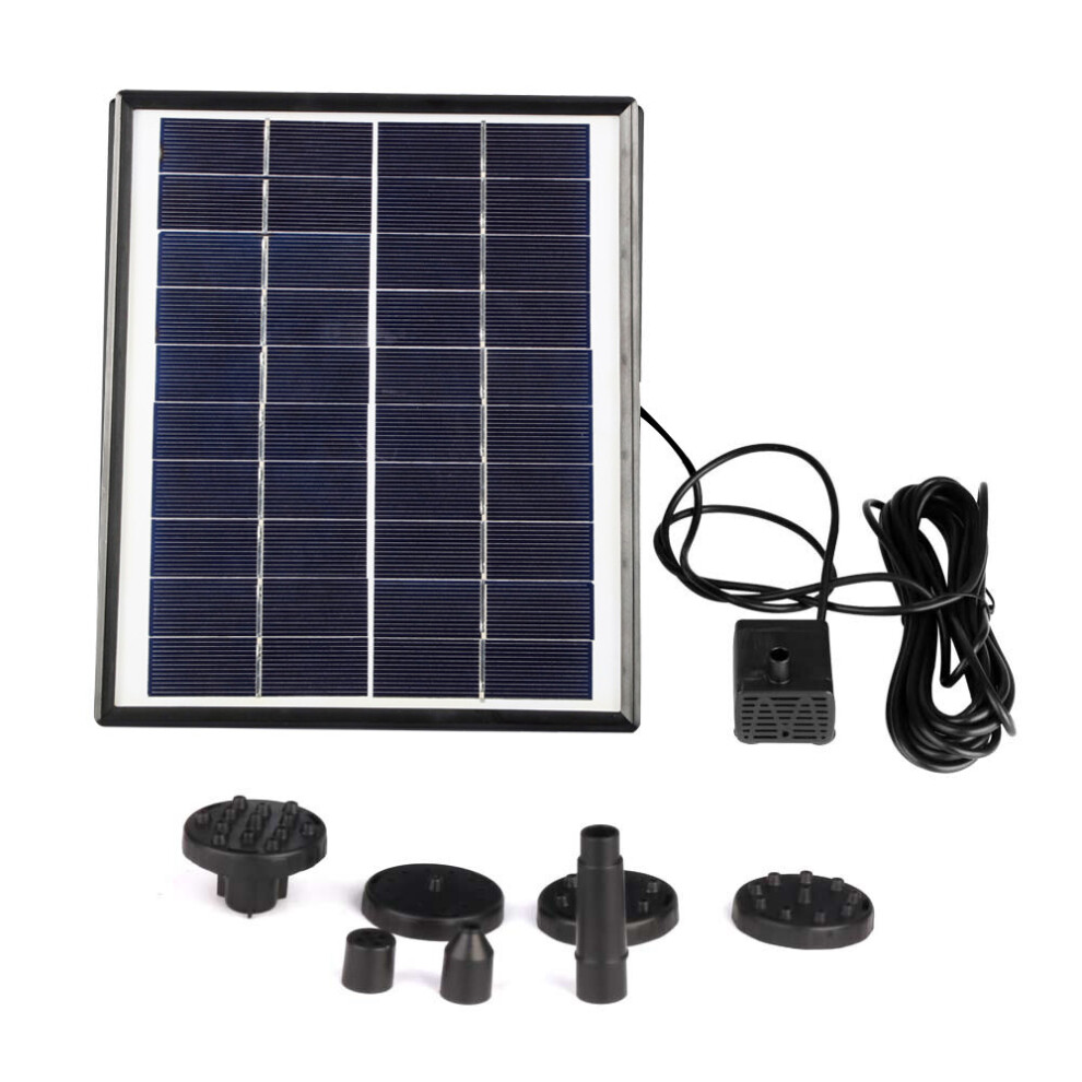 Unbranaded 5W 400L/H Solar Panel Powered Water Pump