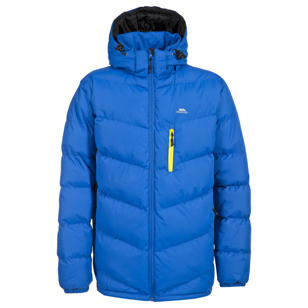 (L, Electric Blue) Trespass Mens Padded Jacket Casual Winter Coat Xxs