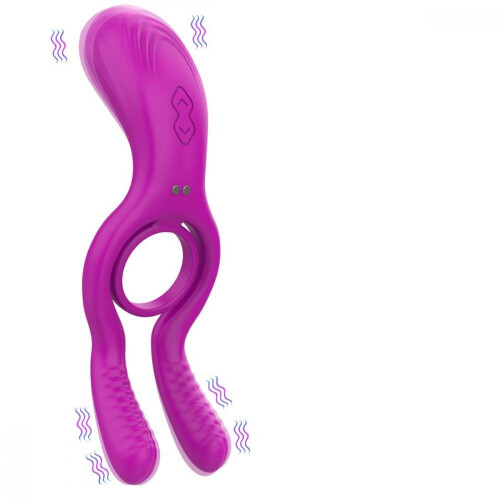 3 Motors Vibrator Cockring Penis