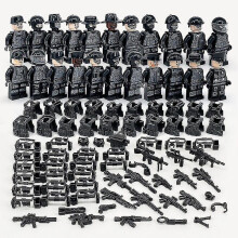 22pcs  Swat  Minifigure Toy Mini s Kids