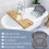 Luxury Bathroom Spa Bath Pillow Comfortable Headrest Cushion Bathtub 10