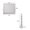 Living And Home Hollywood Vanity Mirror with Dimmable 11LED Lights 7