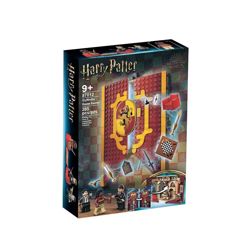 Xytgogo (Gryffindor House Banner Set) Harry Potter House Banner Set Common Room Toy Great Gift For Kids