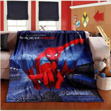 (150*200cm) Swing Spider Soft Flannel Fleece Throw Blanket Children Decor Gift