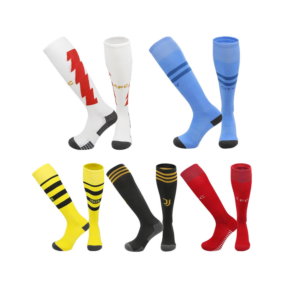 (Adults, Arson Home) 22-23 Season Club Football Socks For Barcelona Bayern Manchester United Manchester City Home Socks