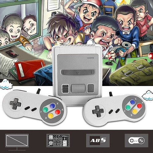 621 Games 1080P Built in Game Console 2 Controller Player HDMI TV Gamepads
