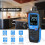 Handheld Digital Oxygen Detector USB Rechargeable O2 Sensor Tester Monitor LCD Display Adjustable Alarm 7