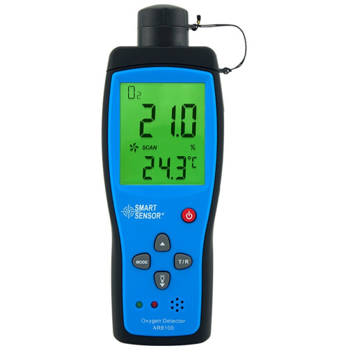 Portable Oxygen Tester Detector Digital Smart Sensor Oxygen Meter Handheld Oxygen Water Quality Tester Dissolved Oxygen Analyzer 1