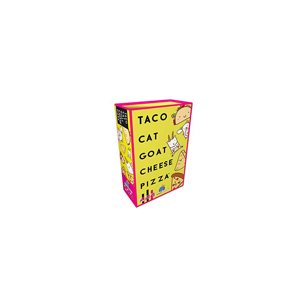 Blue Orange | Taco Cat Goat Cheese Pizza | Card Game | Ages 8+ | 2-8 Players | 10-30 Minute Playing Time