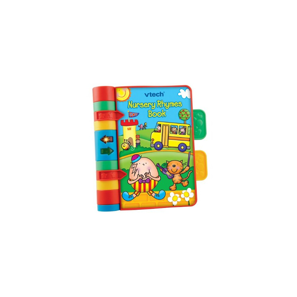 Vtech Baby Nursery Rhymes Book – -Up, Interactive Musical Book With Sounds & Phrases For Babies 6+ Months (English Version) Light