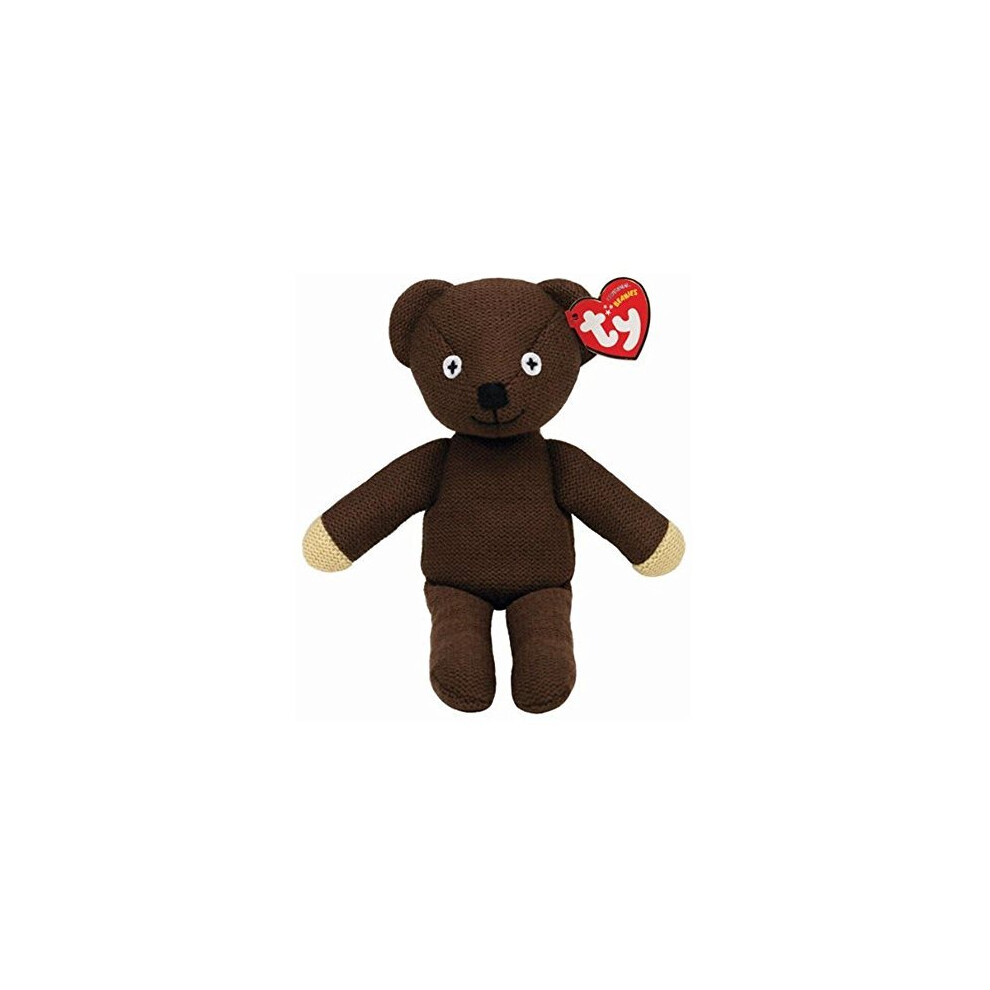 Ty Mr. Bean Teddy Bear Regular | Beanie Baby Soft Plush Toy | Collectible Cuddly Stuffed Teddy