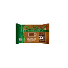 Ace Travel Buddy Large Body Wet Wipes Biodegradable - No Rinse Bath Or Shower Bamboo Wipe - Gym, Travel, Camping, Backpacking, Hiking, Pets, Festival