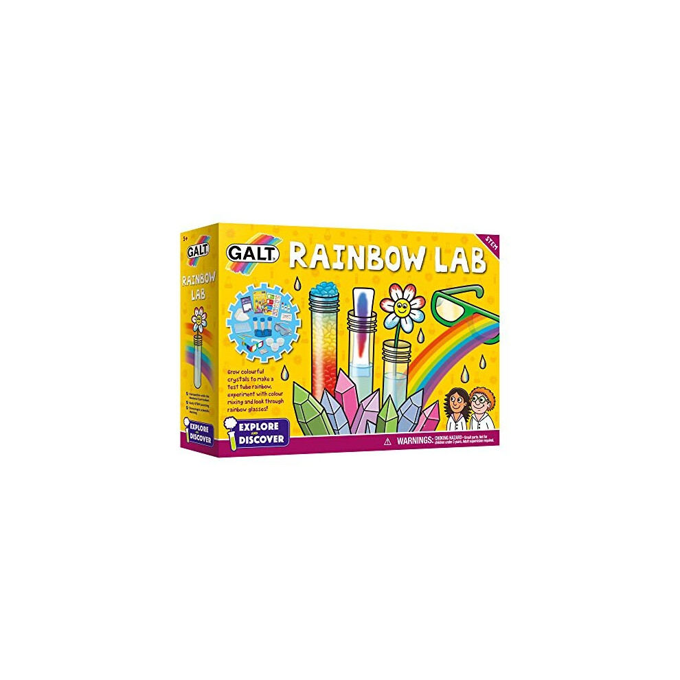 Galt Toys, Rainbow Lab, Science Kit for Kids, Ages 5 Years Plus