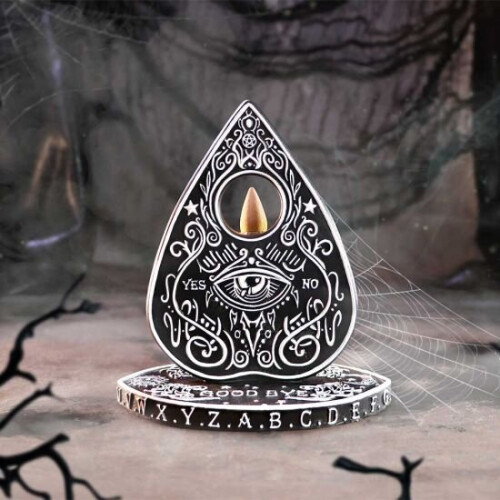 Backflow Incense Burner Spirit Board Planchette Ouija Decorative Gift