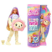 Barbie Cutie Reveal Cute Tees - Pink Lion: Fun, Playful Barbie Tee for Kids