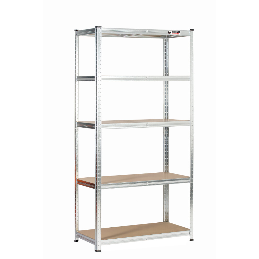 3 Bays|180x90x45cm |Galvanised |Boltless Garage Shelving Unit |1000kg