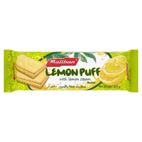 Mailban Lemon Puff 200g ( pack of 15 ) 1