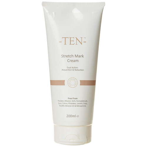 Ten Stretch Mark Cream, double action : Prévention et réduction, 200 ml 1